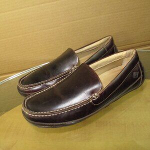 Sperry Essex Penny Brown Leather Men’s Loafer Size 11 Sperry Mens Essex Penny Loafers Leather Tan 11M Affordable  main image 2
